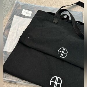 ANINE BING black shopping tote